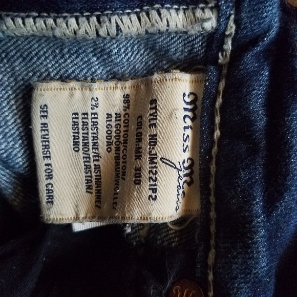 Miss Me Jeans Women Size 25 Capris Signature Cuffed - Picture 10 of 11